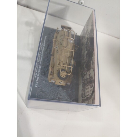 1/72 Scale Schwerer Panzerwagen German WWII Army Vehicle @ Agedabia Libya 1941 - Picture 8 of 9